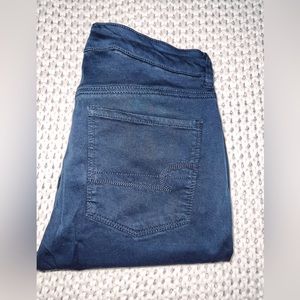 AE Blue Hi-Rise Jeggings